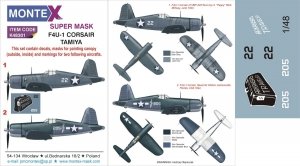 Montex K48301 F4U-1 CORSAIR 1/48
