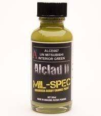 Alclad II ALC-E667 IJN Mitsubishi Interior Green 30 ML