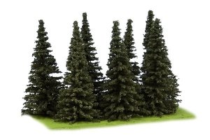 Model Scene SM070 Spruce 65-80 mm (7pcs)