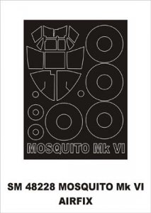 Montex SM48228 D.H. Mosquito MkVI AIRFIX