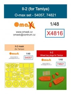 Omask X4816 Il-2 O-max set for Tamiya 1/48