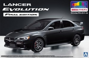 Aoshima 05090 LANCER EVOLUTION X FINAL EDITION BLACK-PEARL 1/24