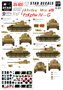 Star Decals 35-837 German Afrika Mix # 9 1/35