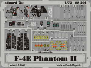 Eduard SS201 F-4E 1/72 HASEGAWA