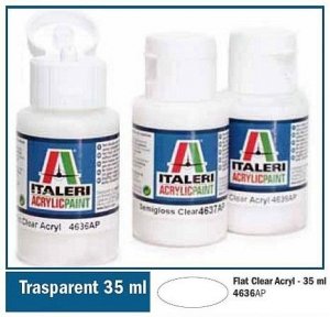 Italeri 4636AP Lakier bezbarwny matowy 35ml 