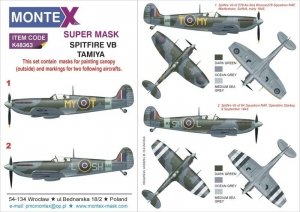 Montex K48363 SPITFIRE VB 1/48