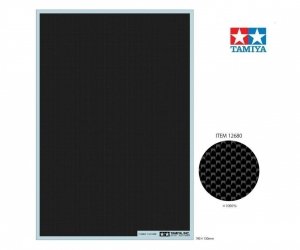 Tamiya 12680 Carbon Decals Extra Fine