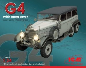 ICM 24012 G4 with open cover WWII German Personnel Car