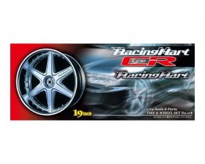 Aoshima 00556 Felgi + Opony Racing Hart Type C 1:24