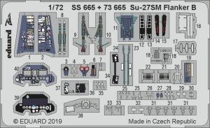 Eduard 73665 Su-27SM Flanker B 1/72 ZVEZDA