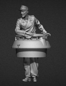 Panzer Art FI35-107 “Panther” tank commander Normandy 1/35