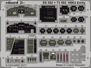 Eduard SS592 H8K2 Emily HASEGAWA 1/72