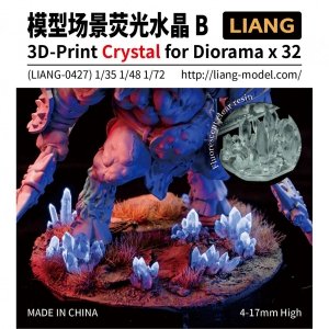 Liang 0427 3D-Print Crystal for Diorama B 1/35 1/48 1/72