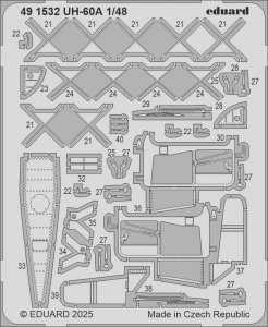 Eduard 491532 UH-60A ICM 1/48