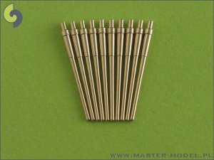 Master SM-700-008 IJN 20cm/50 (8) 3rd Year Type No. 2 barrels - without blastbags (10pcs) - most IJN cruisers
