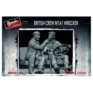 Thunder Model F35008 British Crew M1A1 Wrecker 1/35