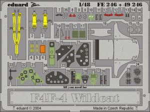 Eduard 49246 F4F-4 1/48 Tamiya