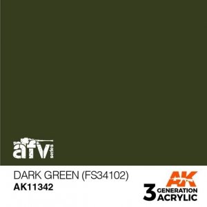 AK Interactive AK11342 Dark Green (FS34102) 17ml