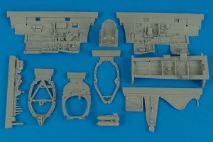Aires 2148 Spitfire Mk.IX cockpit set 1/32 Tamiya