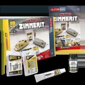 AMMO of Mig Jimenez 7906 SOLUTION BOX MINI 31– How to Apply ZIMMERIT in scale