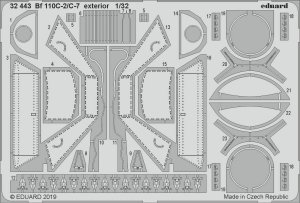Eduard 32443 Bf 110C-2/ C-7 exterior REVELL 1/32