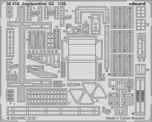 Eduard 36416 Jagdpanther G2 1/35 TAKOM