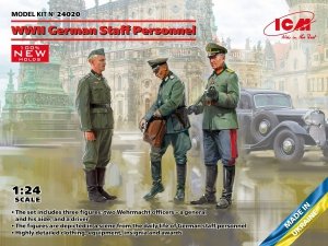 ICM 24020 WWII German Staff Personnel 1/24