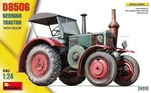 MiniArt 24010 GERMAN TRACTOR D8506 WITH ROOF 1/24