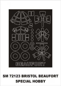 Montex SM72123 Beaufort SPECIAL HOBBY