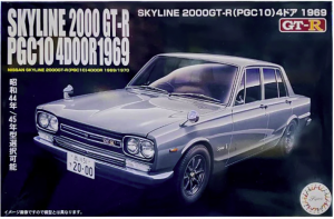 Fujimi 047157 Skyline 2000GT-R 4Door 1969 (PGC10) 1/24