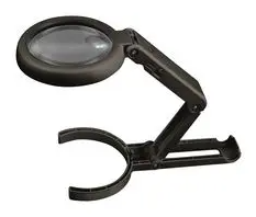 Lightcraft LC1950 Foldable LED Magnifier with Inbuilt Stand / Szkło powiększające LED, składane, USB, powiększenie 5x