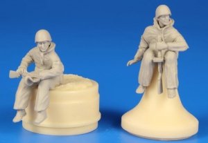 CMK F48293 Soviet Tank Desant Troops, part 1 (2 figures) 1/48