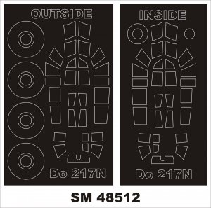 Montex SM48512 DORNIER Do-217N ICM 1/48