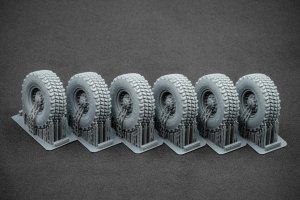 ScaleX WM 35012 HIMARS V2 Ordinary wheel set (for Trumpeter) 1/35