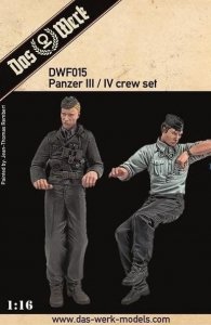 Das Werk DWF015 Panzer III / IV crew set 1/16