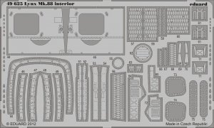 Eduard 49625 Lynx Mk.88 interior S. A. 1/48 (Airfix)