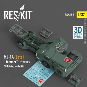 RESKIT RSK32-0004 MJ-1A (Late) Jammer lift truck  (3D Printed model kit) (1/32)