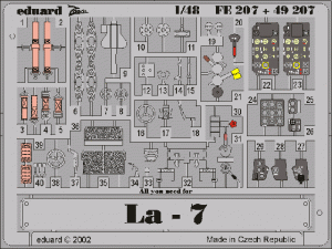 Eduard FE207 Lavochkin La-7 1/48 EDUARD, GAVIA