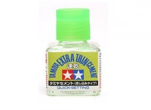Tamiya 87182 Extra Thin Cement Quick-Setting 40ml