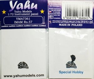 Yahu YMA7361 IMAM Ro.57 - Instrumet Panel (for Special Hobby Kits) 1/72