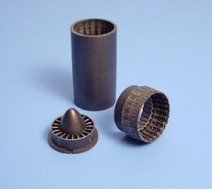 Aires 4100 F-104 STARFIGHTER exhaust nozzle 1/48 Hasegawa
