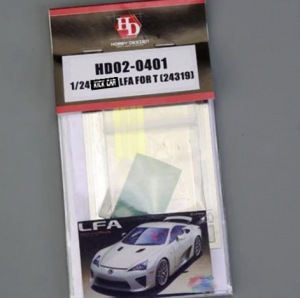 Hobby Design HD02-0401 Photoetch Detail-Up Set for Lexus LFA Tamiya 1/24