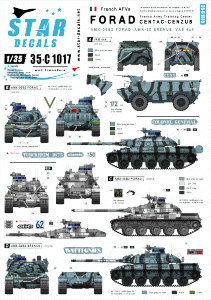 Star Decals 35-C1017 FORAD training centre 1/35