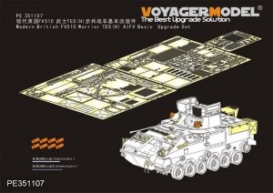 Voyager Model PE351107  Modern British FV510 Worrior TES(H) AIFV Basic Upgrade Set（For MENG SS-017） 1/35
