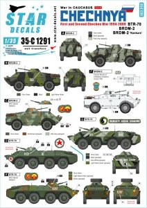 Star Decals 35-C1291 War in Caucasus 5 1/35