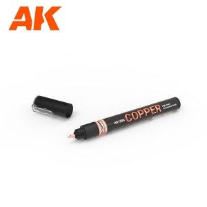 AK Interactive AK1304 METALLIC LIQUID MARKER – COPPER