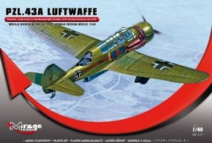 Mirage Hobby 481311 PZL.43A Luftwaffe FWM Mielec 1940 version (1:48)