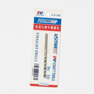 U-Star UA-90245 Drill Bit 2,5mm (Wiertło modelarskie 2,5mm)