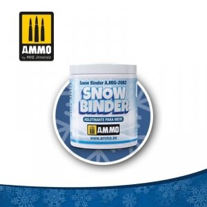 AMMO of Mig Jimenez 2082 Snow Binder 100ml