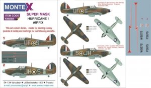 Montex K48358 HURRICANE I 1/48